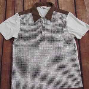 Original Penguin Vintage Retro Mod Shirt SZ Large